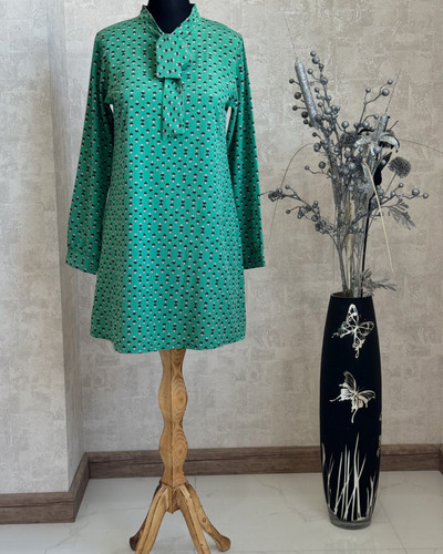 پیراهن خیلی خوشگل و خاص استین دار ایتالیایی برند ifa moda