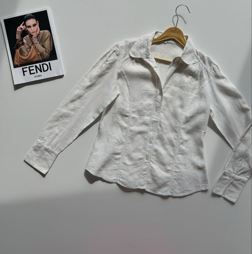شومیز۱۰۰٪لینن برند daily dress