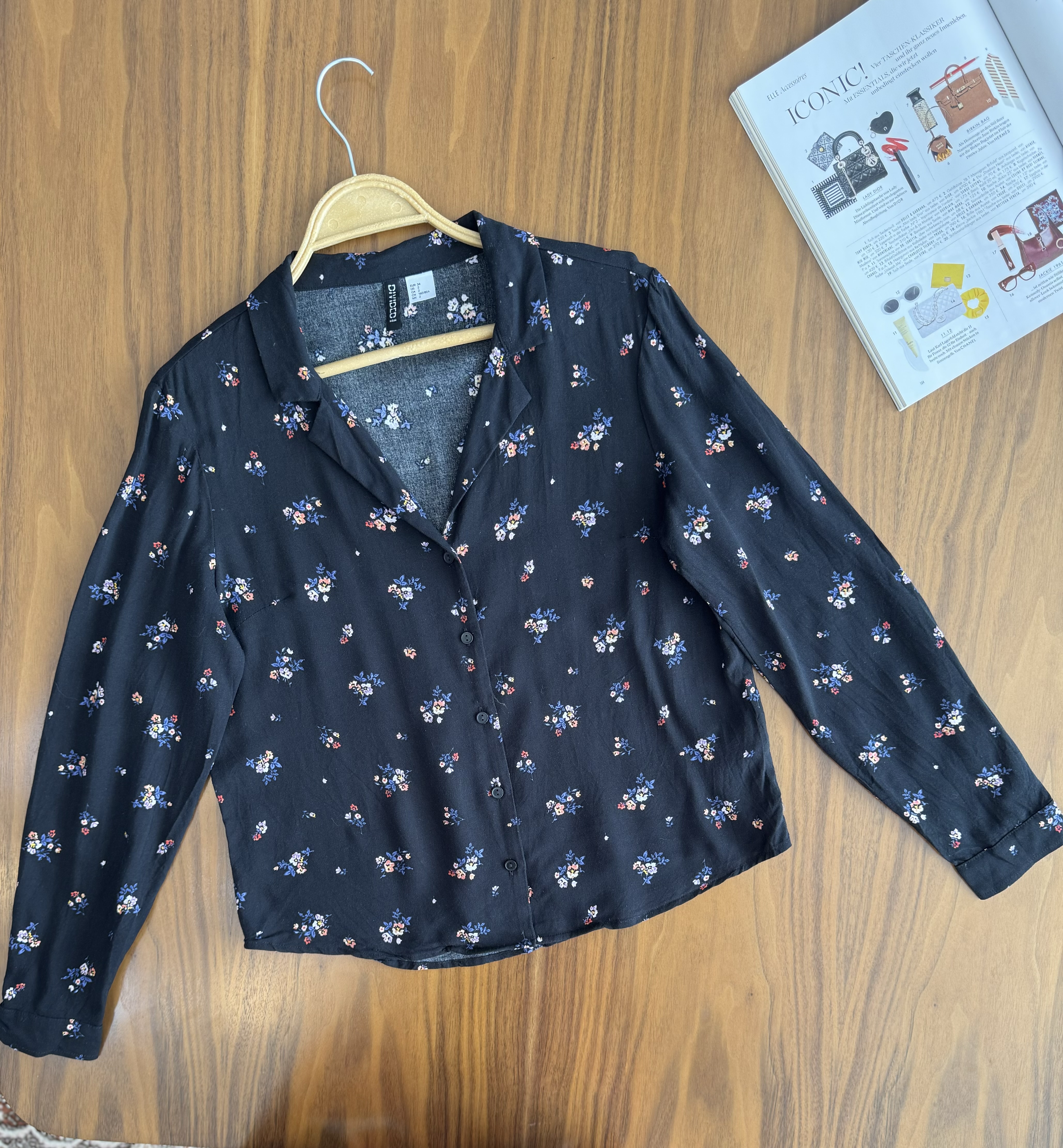 شوميز ١٠٠٪؜نخي و خنك و لطيف برندh&m