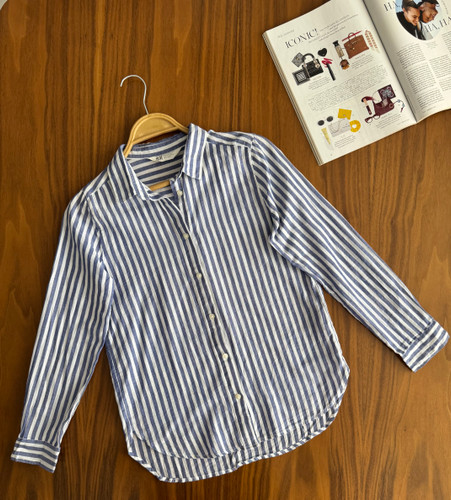 شوميز ١٠٠٪نخ پنبه خيلي ناز و هميشه ترند برندh&m