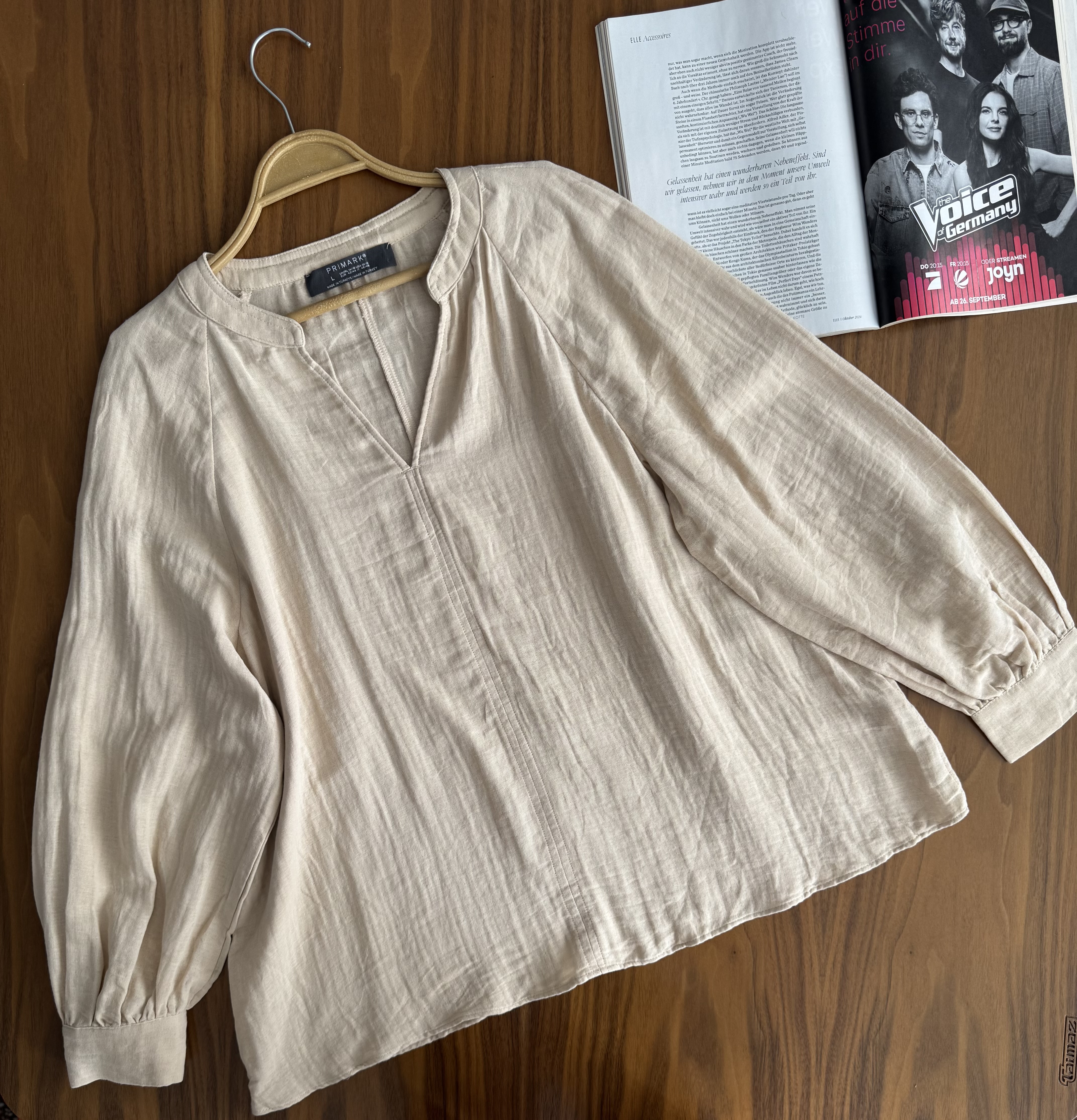 شومیز۱۰۰٪نخ پنبه خیلییی خاص و لطیف وخنک برندprimark