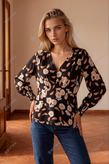 بلوز۱۰۰٪نخی خیلیی ناز ولطیف برندpeackoks