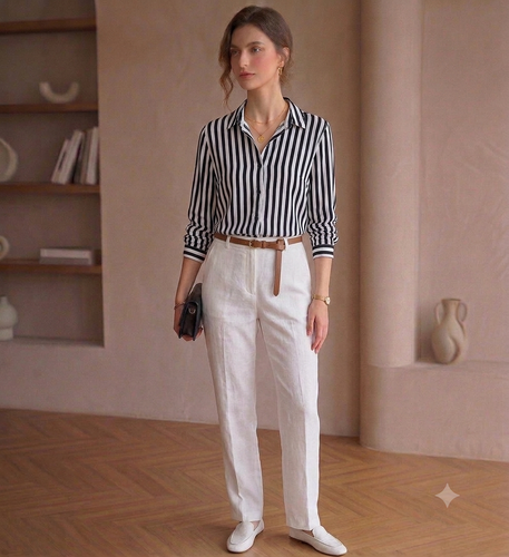 شومیز۱۰۰٪نخ پنبه شیک وهمیشه ترند برندzara