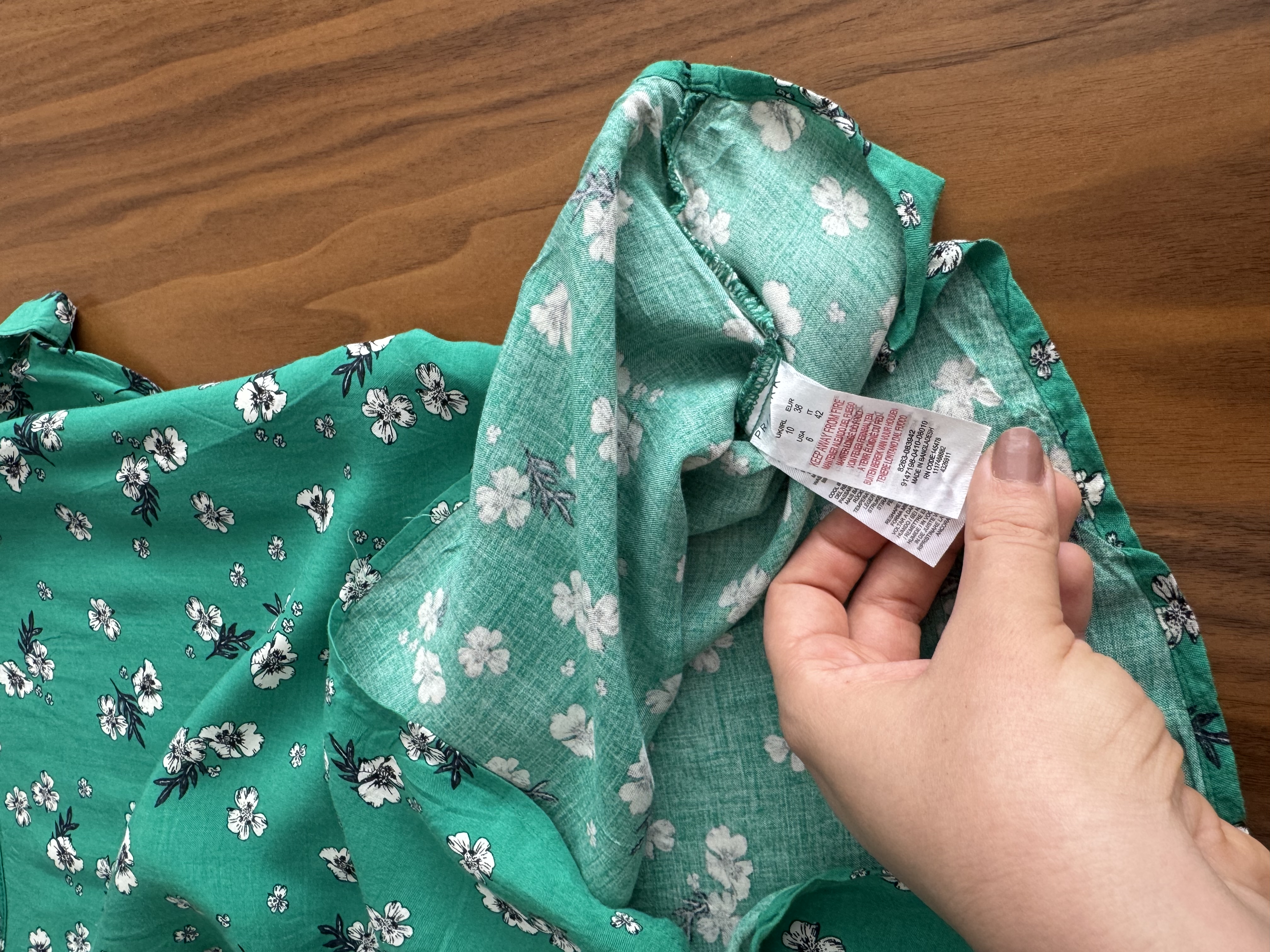 بلوز۱۰۰٪نخی خیلییی خنک ولطیف برندprimark