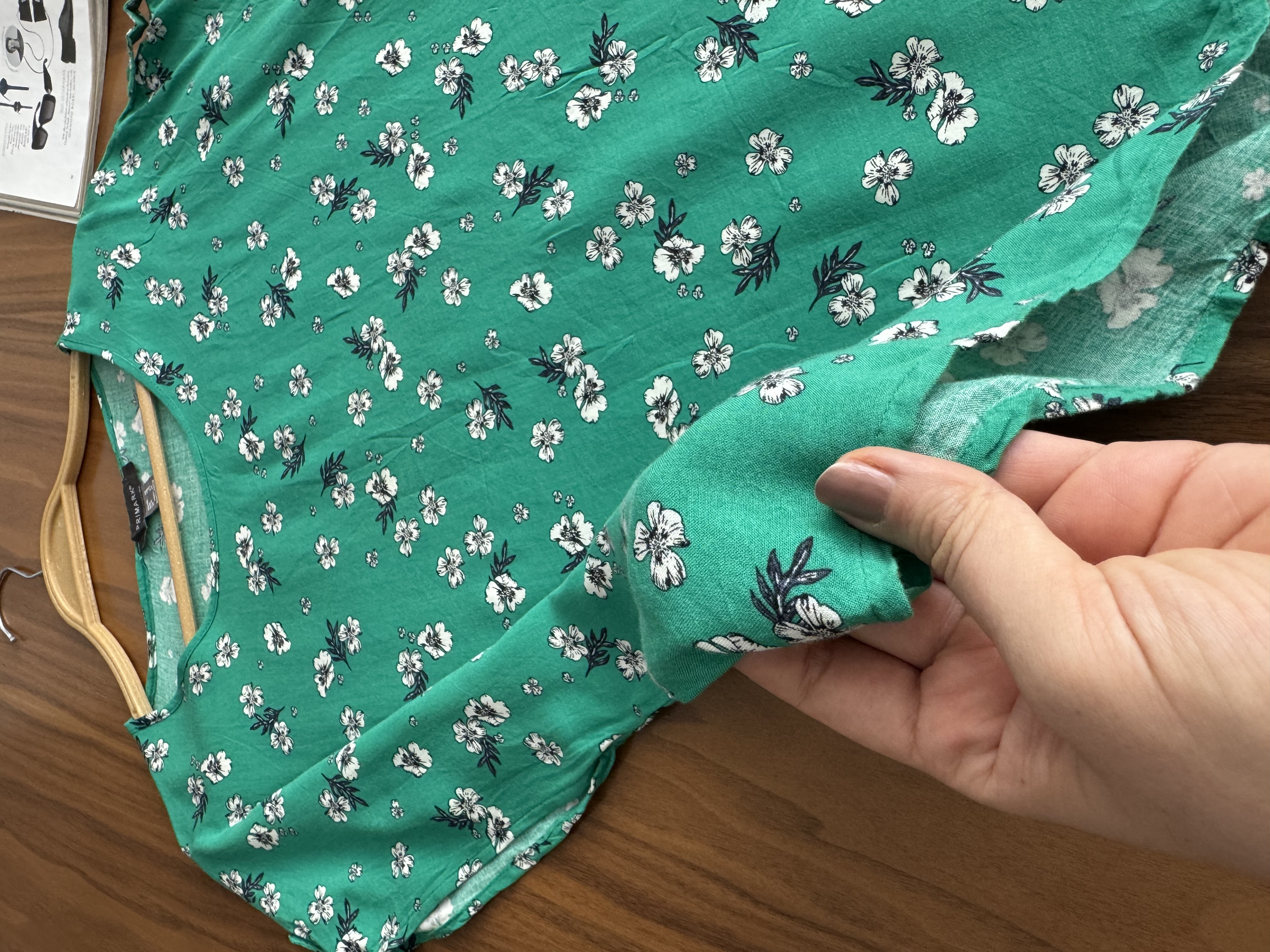 بلوز۱۰۰٪نخی خیلییی خنک ولطیف برندprimark