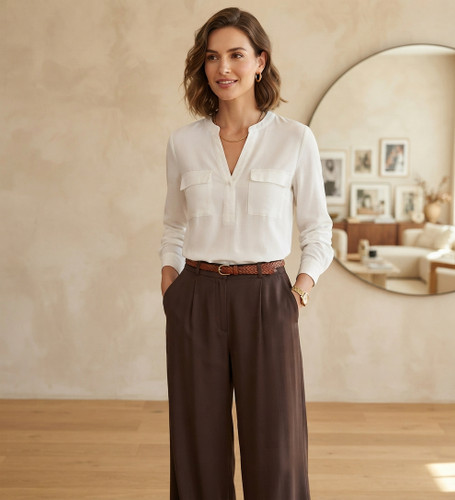 بلوزخیلی خاص و خوش جنسسس وناز برندh&m