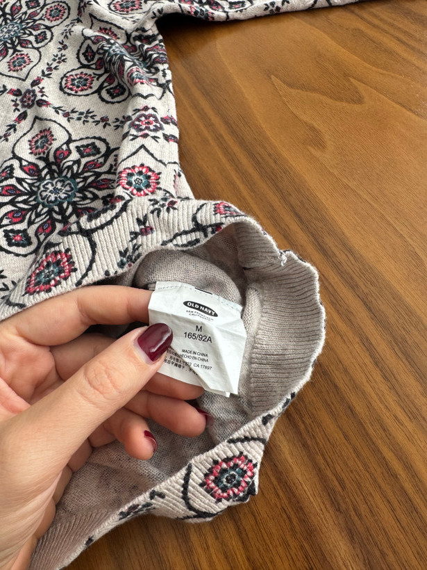 بافت لطیف و نرم خیلی خوش طرح وناز برندold navy